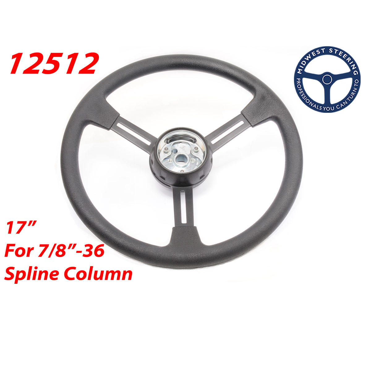 12512 17" Steering Wheel